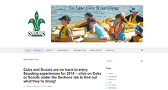 Desktop Screenshot of lanecovescouts.com
